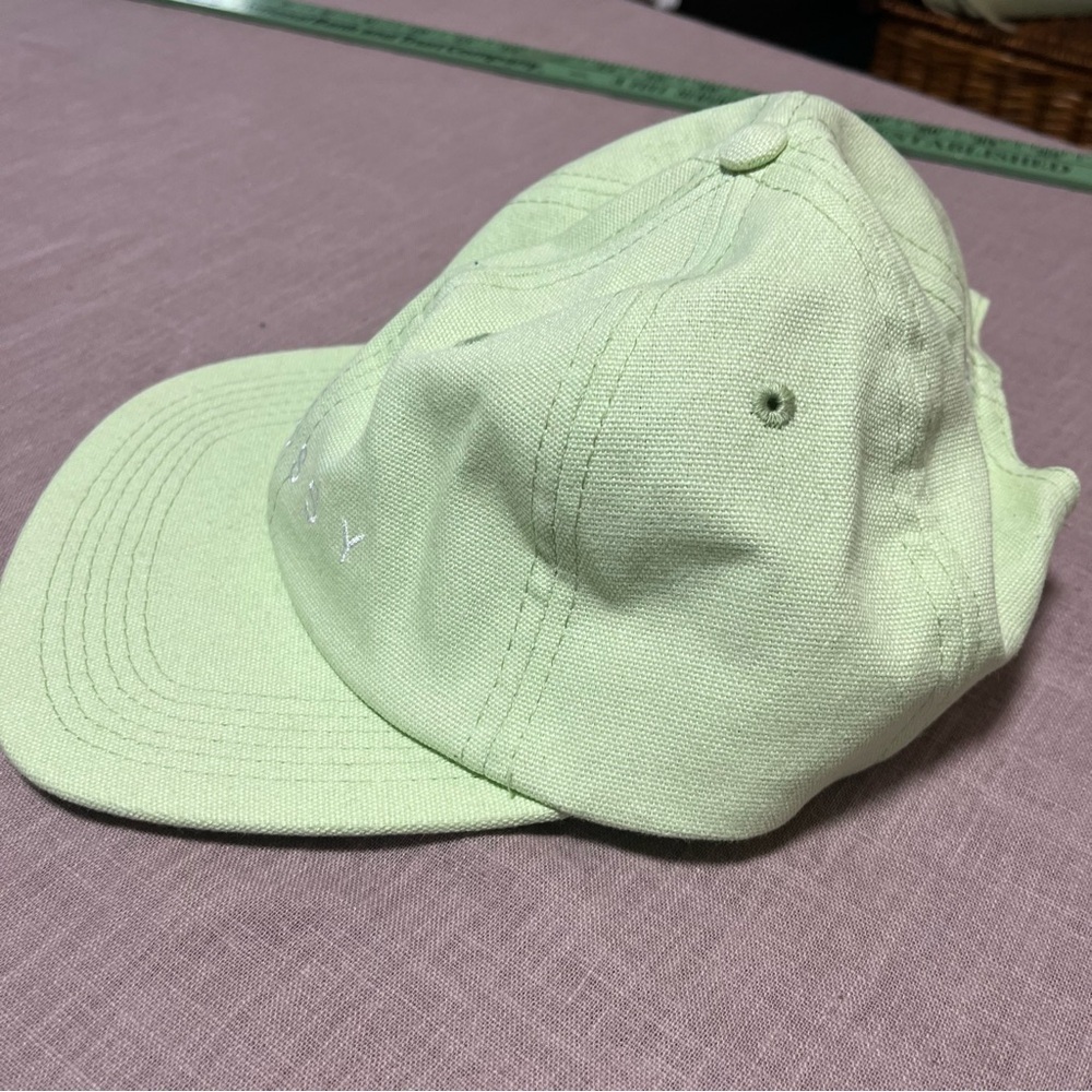 NWT Lime Green Stussy Hat Urban Outfitters Adjustable suede strap - Picture 5 of 8